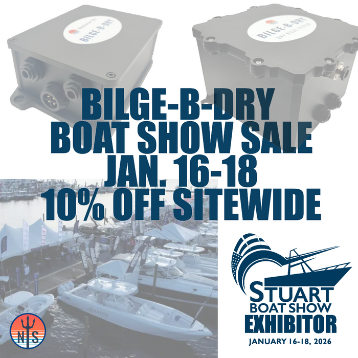 BILGE-B-DRY Dry Bilge System and the 2025 Stuart Boat Show