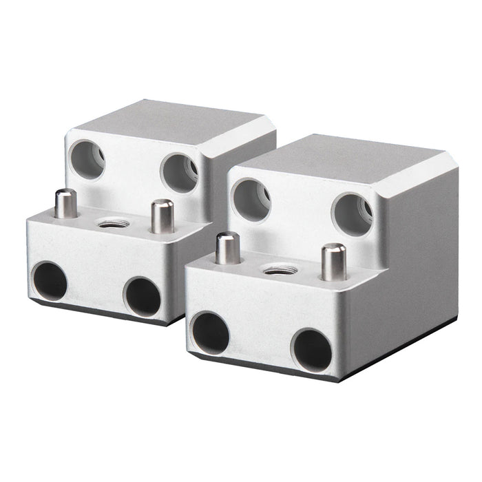 PTM Watersports Board Rack Mount - 4 Bolt - Silver - Pair [P13168-1400TEBCL]