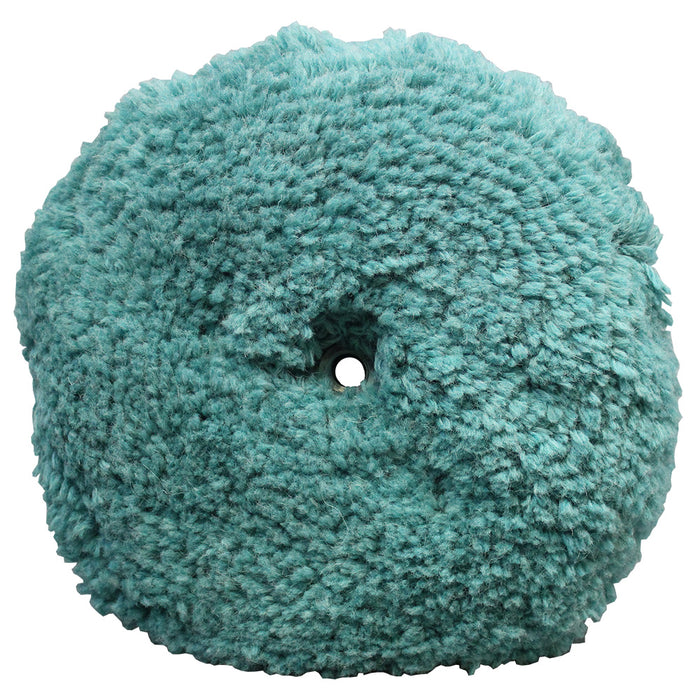 Presta Green Double-Sided Wool Light Cutting/Polish Pad - 9" [890163]