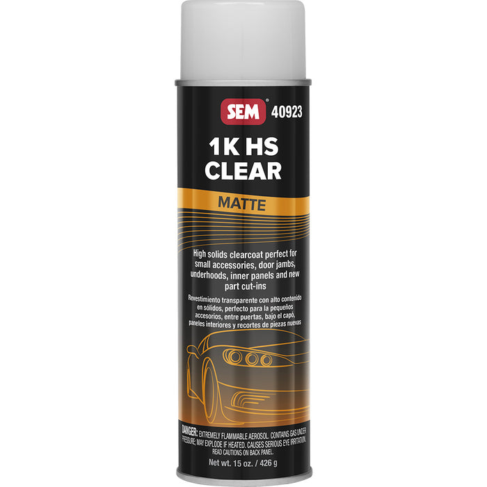 SEM 1K HS Clear - 20oz Aerosol Can - Matte Finish [40923]