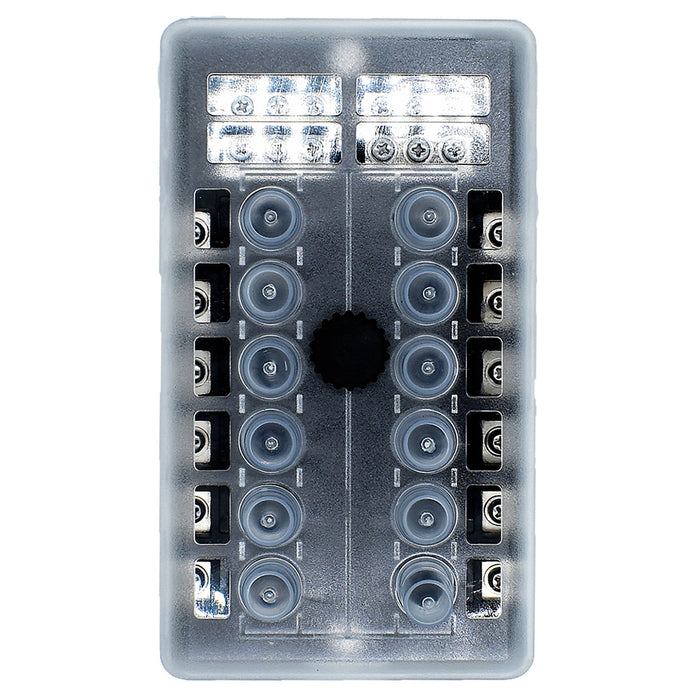 Bluewater 12 Position Beaker Block w/Cover [3200-2001-012]