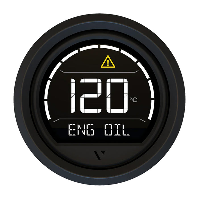 Veratron VL Digital 52 w/Triangular Black Bezel [B00205701]