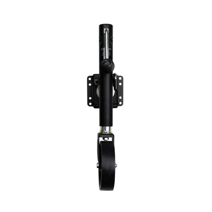 Powerwinch Select Series Jack - 1500lb, Weld-On, Single Wheel, Carbon Black [21400-J-1500-W1-B-R]