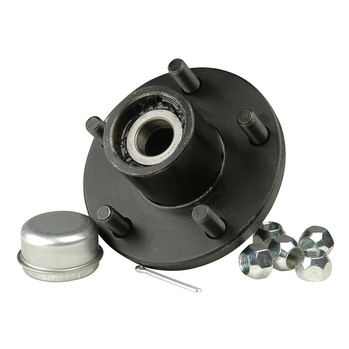 C.E. Smith Hub Kit 5x4 1/2", 1" Straight Spindle 1.25" [13216]