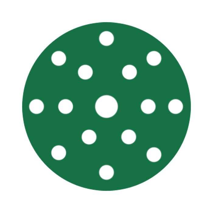 RUPES PROCUT Film Abrasive Discs 150mm (6") - 15 Holes - P80 Grit *Box of 50pcs [9.45FD080]