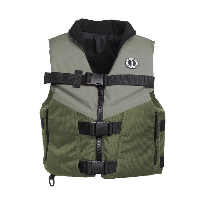 Mustang Accel Foam Vest - Green/Grey - Small [MV4627-833-S]