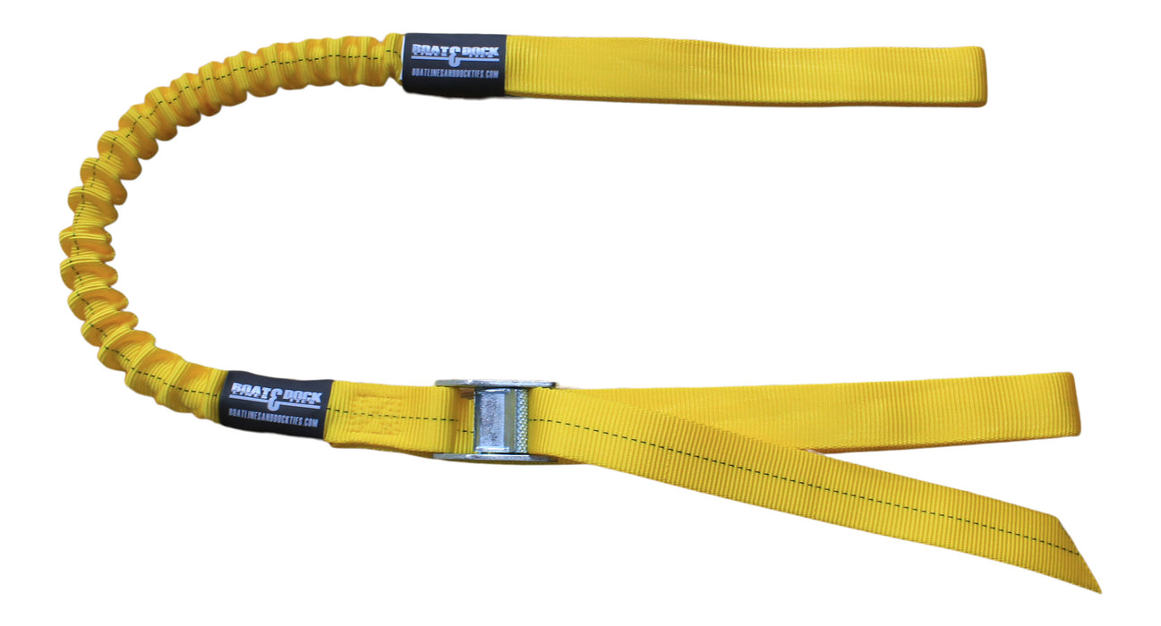 The Original Adjustable Bungee Dock Tie - 2 Looped Ends