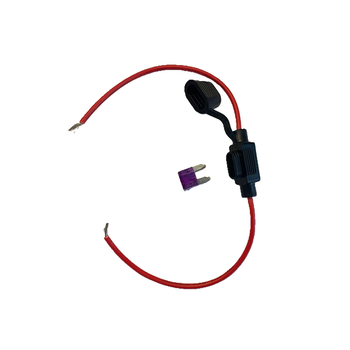 Inline Fuse Holder w/ included 3-Amp Blade Fuse
